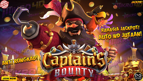 RAHASIA JACKPOT: Trik Jitu Taklukkan Captain's Bounty Auto WD Jutaan!